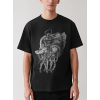 Tricou Cavaler în armură pe un cal de bumbac